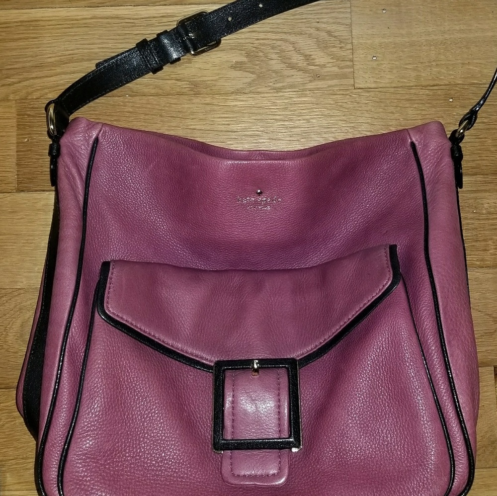 Burgundy Kate spade purse